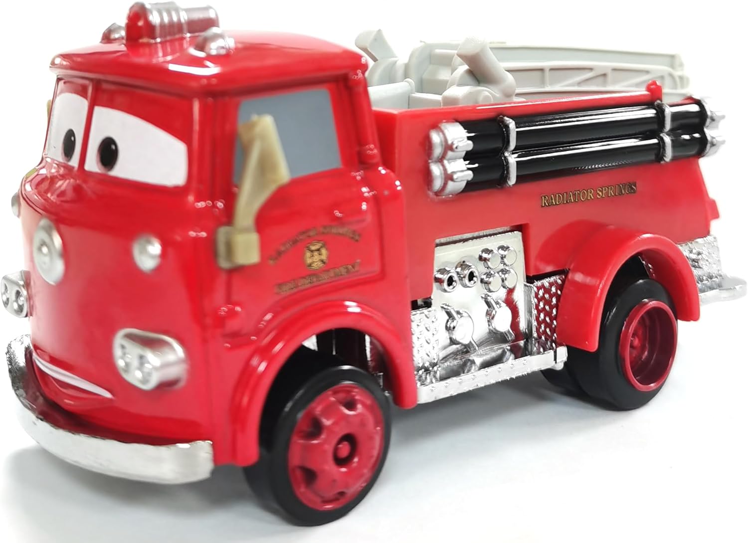 Coche de película de juguete rojo 155 escala de fundición a presión de aleación de metal niño niño juguete