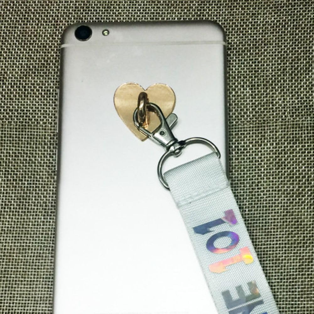 2 unidslote de anillo de dedo adhesivo para teléfono, geometría, soporte de teléfono, gancho para bricolaje, suministros colgantes, llavero de