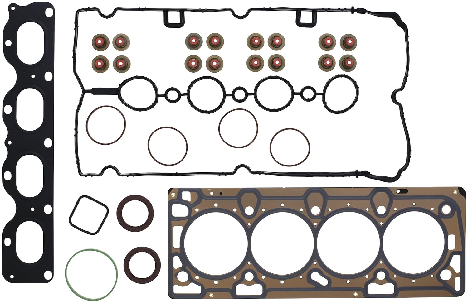 Engine Cylinder Head Gasket Set Compatible with Chevrolet Cruze 1.8L L4 2010 2011 2012 2013 2014 2015 2016 PC-159182