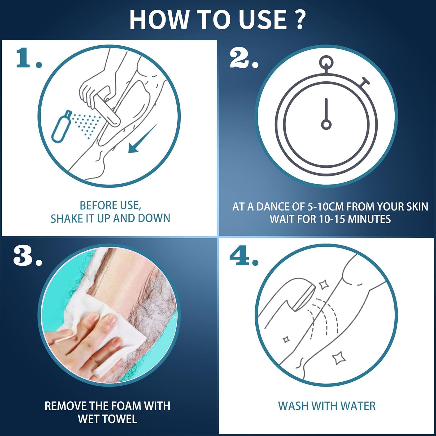 Espuma en aerosol de depilación para hombres, crema depilatoria sin irritación, depiladora segura para axilas masculinas, pecho, espalda, piernas,