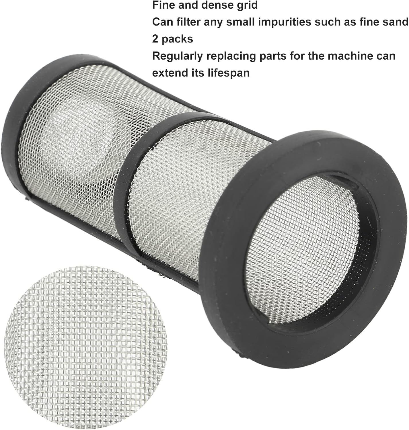 TOPINCN 2 unids filtro limpiador de piscina compacto 180 cartucho 380 280 sustituye accesorios para 360 filtros de piscina