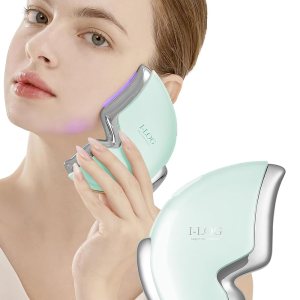 Guasha-ro – Dispositivo de escultura facial de metal Gua Sha, herramientas faciales  Masajeador facial rejuvenecedor de cara y cuello Máquina facial Guasha-ro – Dispositivo de escultura facial de metal Gua Sha, herramientas faciales  Masajeador facial rejuvenecedor de cara y cuello Máquina facial