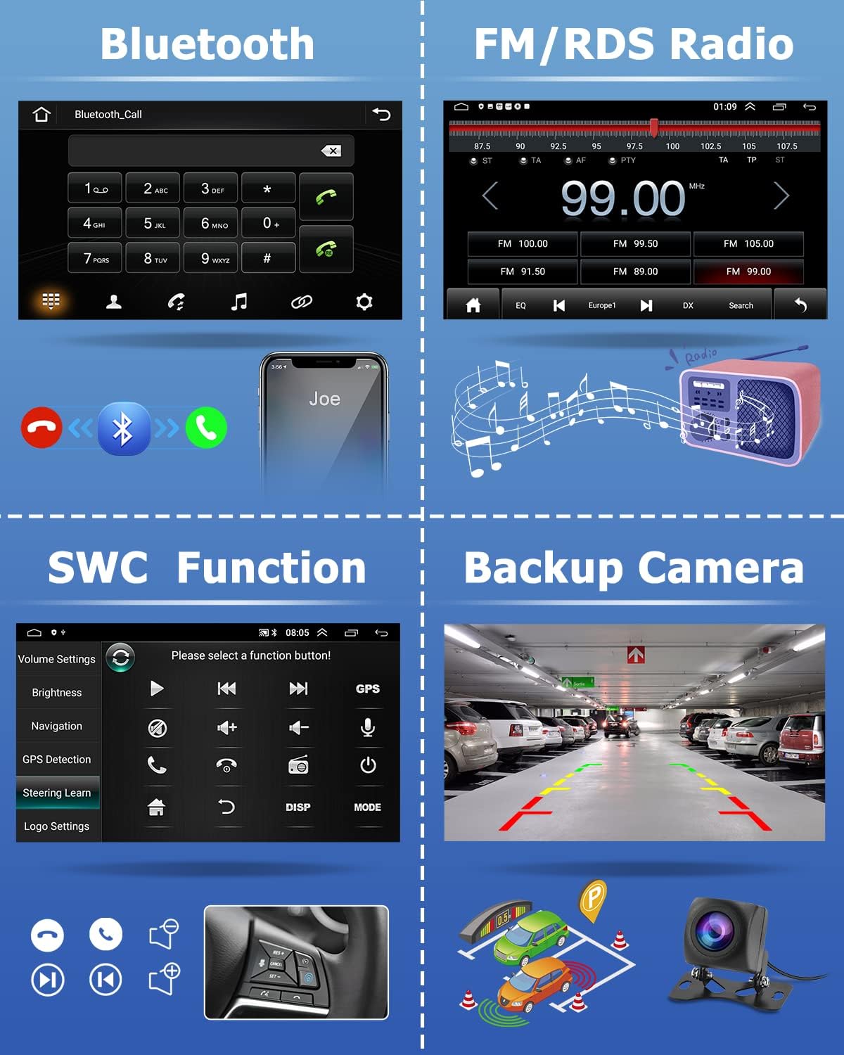 Para Subaru Outback Legacy Radio 2010-2014 con Apple Carplay Android Auto, pantalla táctil de 9 pulgadas, Android 13 estéreo para coche, Bluetooth,