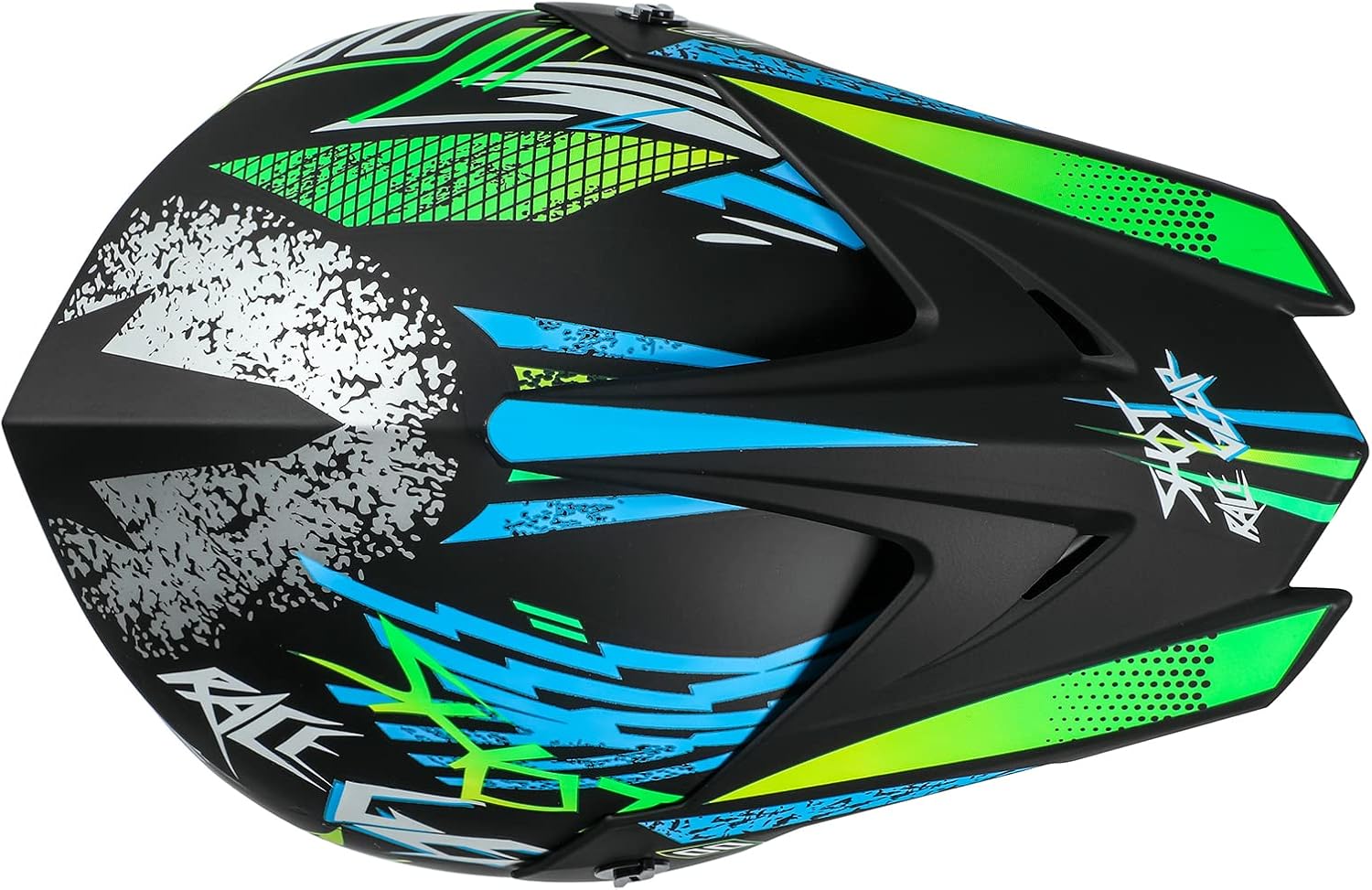 Casco Motorcross, casco todoterreno para motocross, casco ATV, casco de motocicleta juvenil, casco de cara completa unisex, cómodo y ligero,