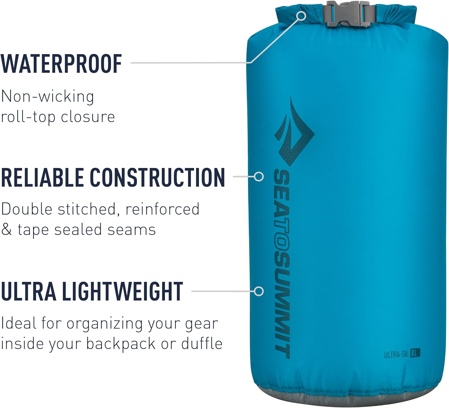 Sea to Summit Saco seco ultrasil, bolsa seca ultraligera
