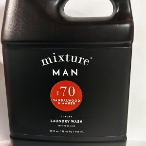 Sandalwood Amber Mixture Man – Jabón perfumado para ropa sucia, 32 onzas Sandalwood Amber Mixture Man – Jabón perfumado para ropa sucia, 32 onzas