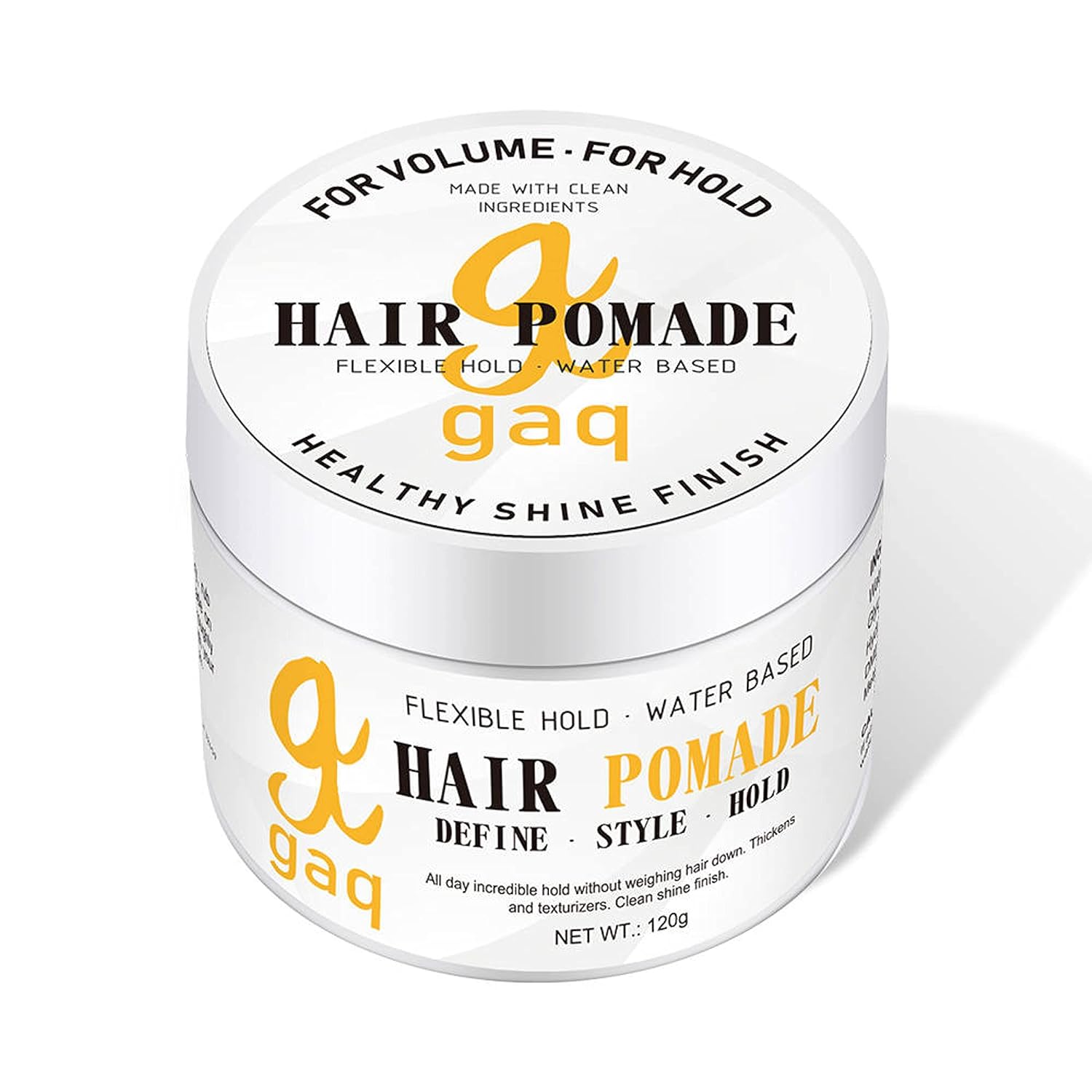 Gaq – Pomada para el cabello (fijación media), sin escamas, aroma a bayas dulces,