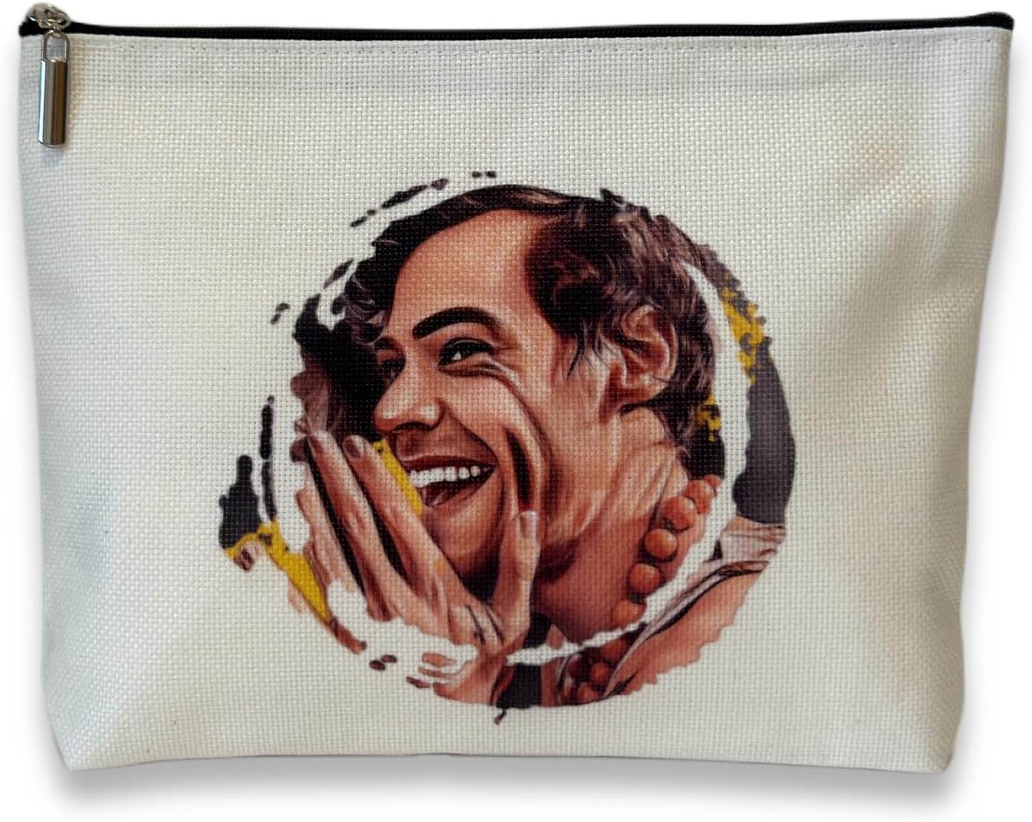 Bolsa de maquillaje inspirada en la cantante, regalo para fanáticos de la cantante, bolsa con cremallera, bolsa de cosméticos, para amantes de la