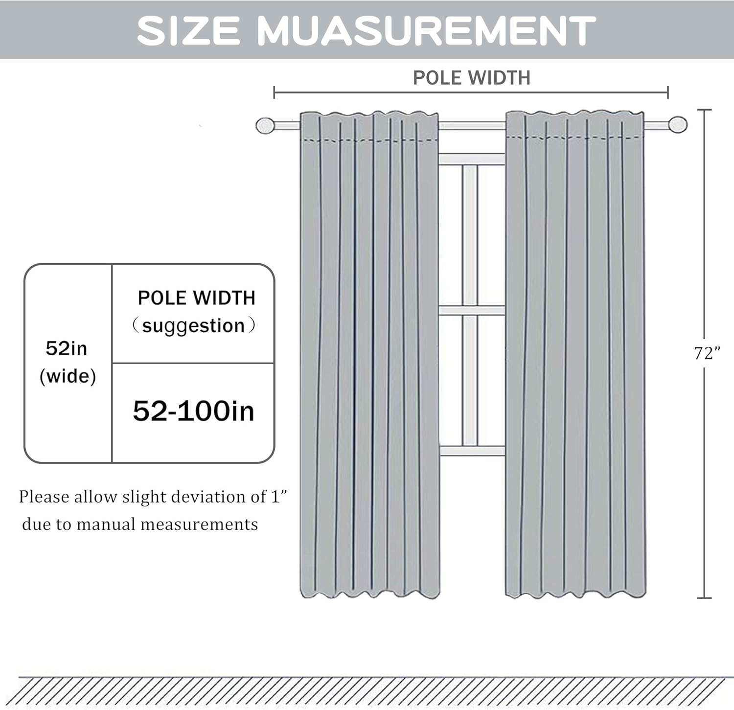 DUALIFE – Cortinas transparentes de 54pulgadas de largo, paneles de privacidad de gasa para ventanas, cortinas de lino semitransparentes para