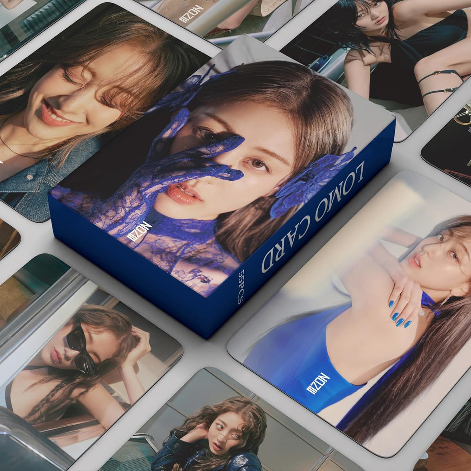 JIHYO – Tarjeta fotográfica de 55 unidades, dos veces, Jihyo Lomo Card Zone, nuevo álbum, tarjeta fotográfica Kpop Jihyo, tarjetas postales de