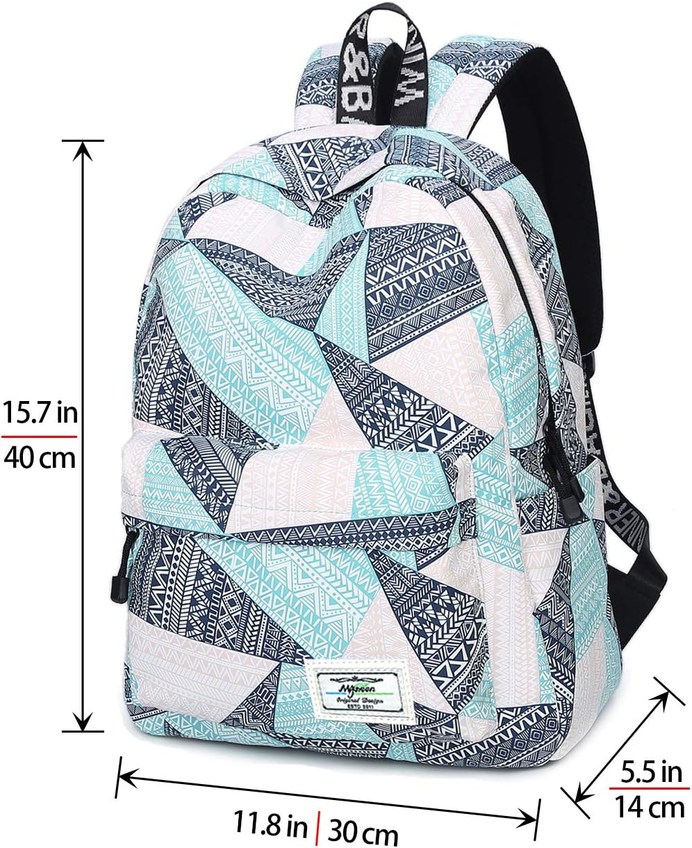 Mygreen – Mochila escolar con bonitos diseños para niños y niñas, 11.5 x 15.7 x 5.1 pulgadas