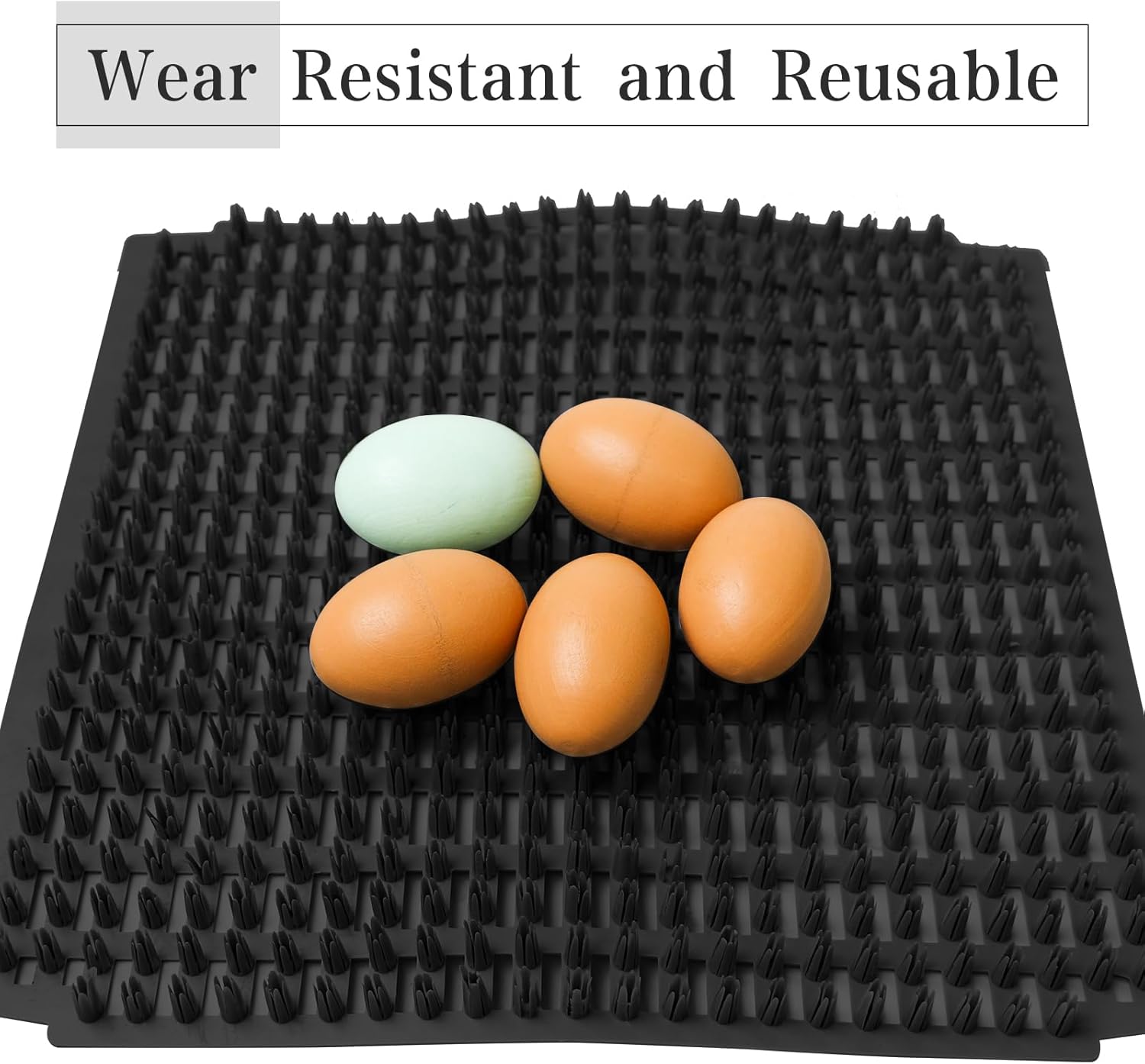 HOWUXZO Paquete de 6 almohadillas anidables lavables para gallineros, cajas de anidación, almohadillas de anidación reutilizables, almohadillas para