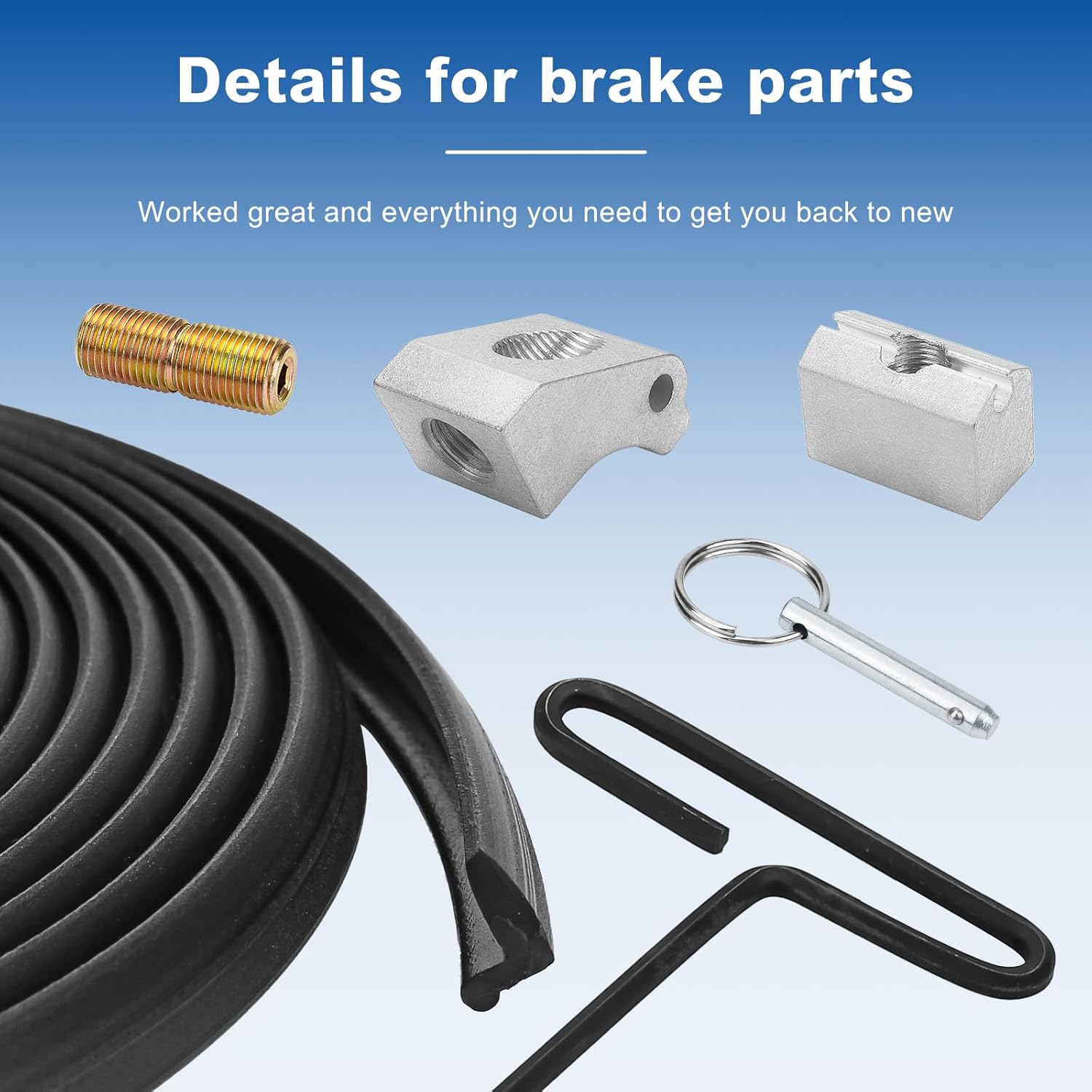 Repuesto para T’apco Pro Series Tune Up Kit 10819, kit de afinación de freno para T’apco Pro 14 y Pro 19, Pro II, Pro III