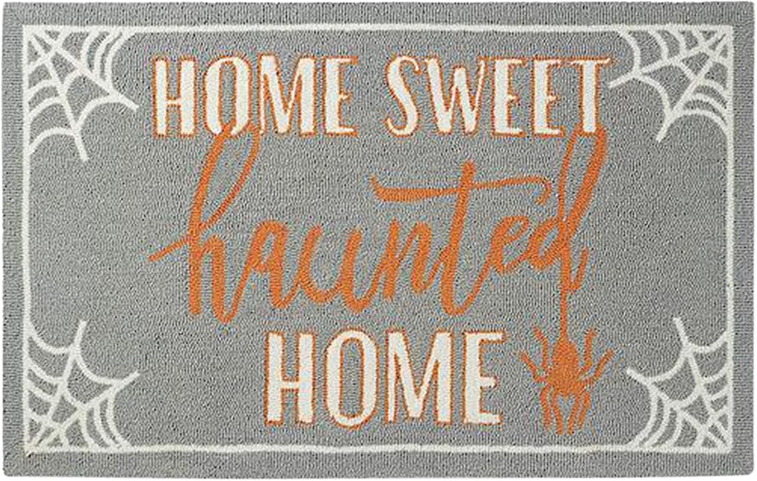 Tapete de bienvenida de Halloween para exteriores, 23.6 x 15.7 pulgadas, disfraz de Halloween, tapete de calabaza resistente, faroles de calabaza de