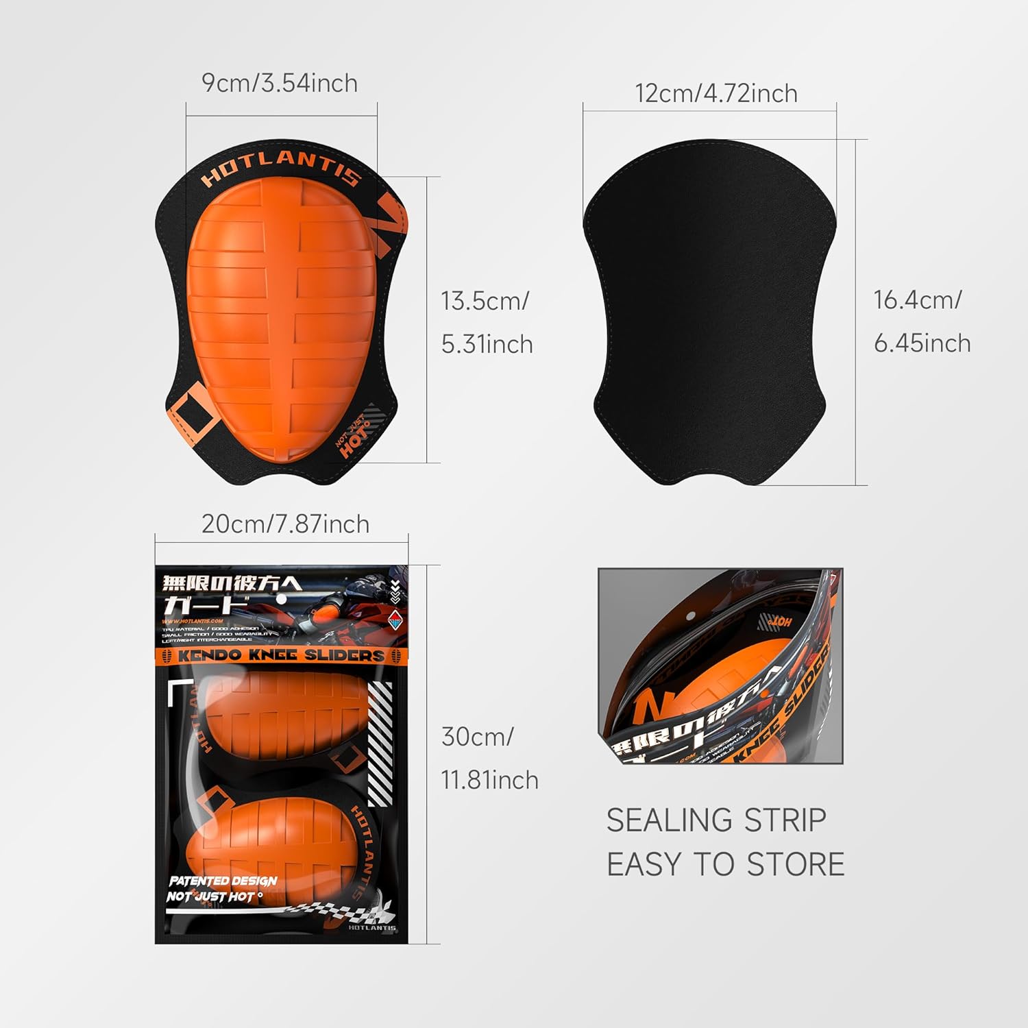 Rodilleras universales para motocicleta, rodilleras en estilo Kendo para carreras o entrenamiento en días de pista o conducción en moto al aire
