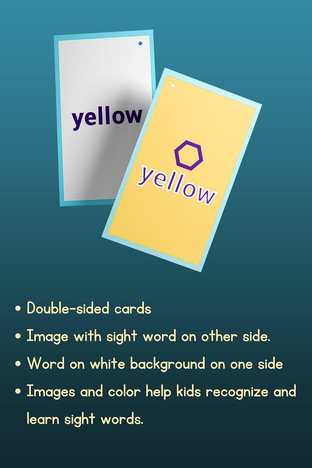 Dolch Pre-Primer – Tarjetas flash con imágenes para niños de 4 años en adelante, prekínder y jardín de infantes