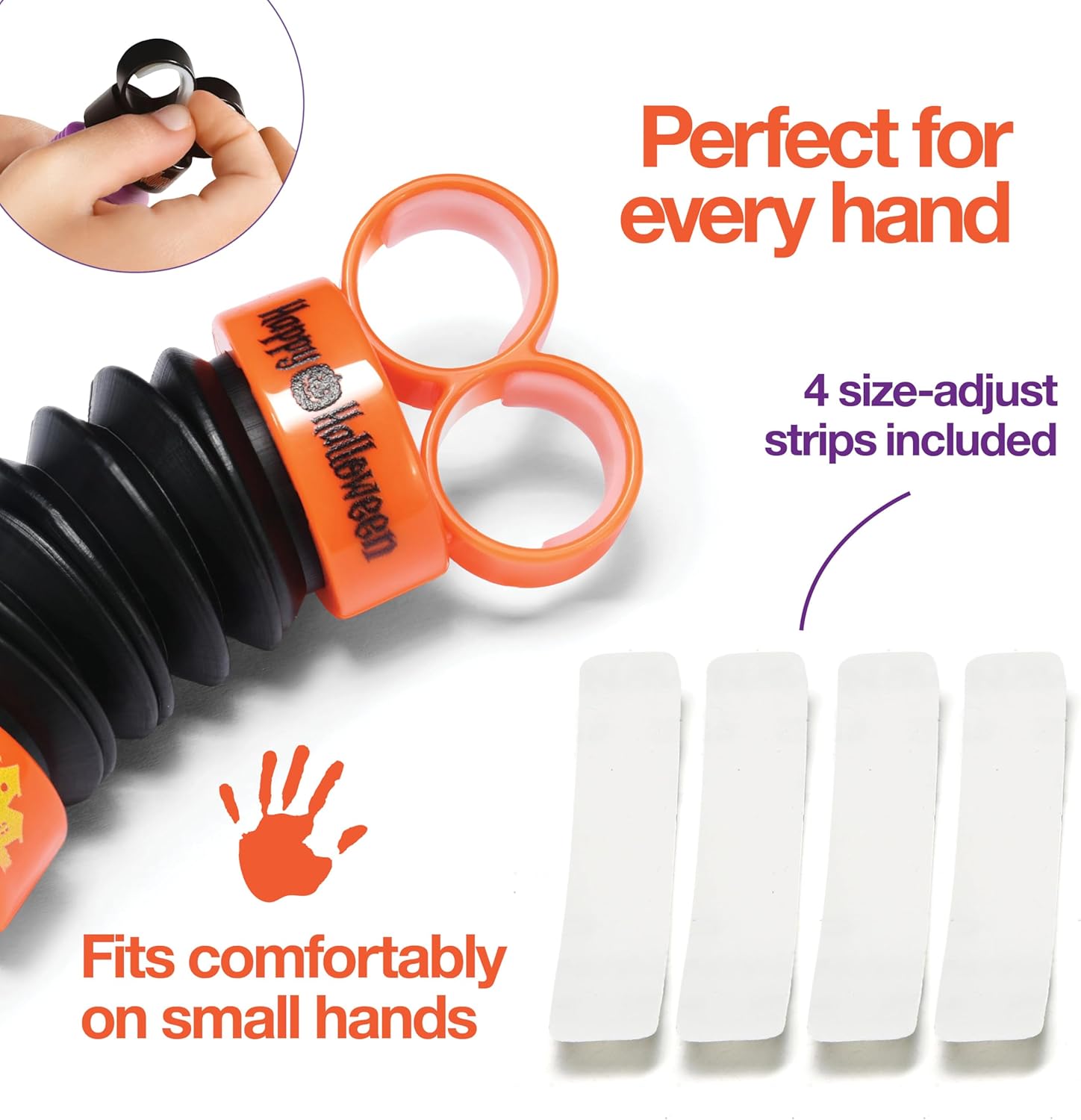 Regalos de fiesta de Halloween a granel stargo Finger Poppers Fidget Toy  Relleno de Halloween sin dulces Juguete de truco o trato para niñas y