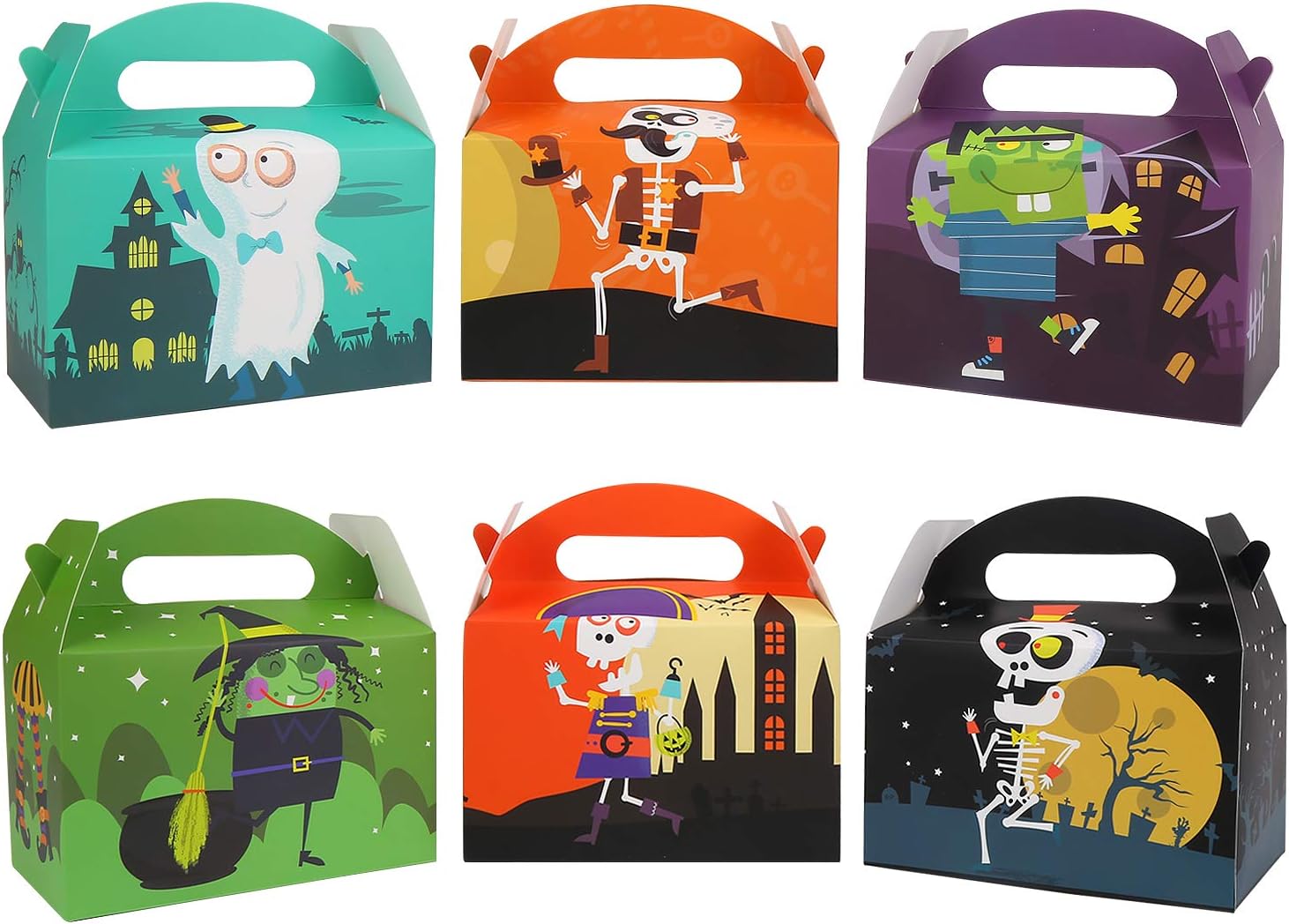 CCINEE Bolsa de papel de Halloween 36pcs para Halloween Party Favor Candy Gift Embalaje Suministro