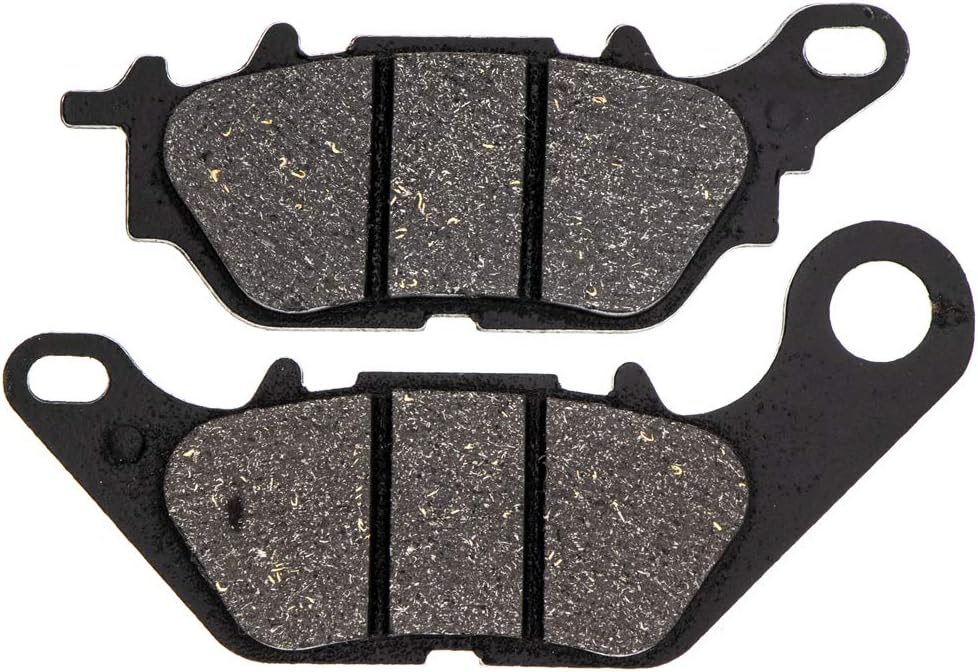 NICHE Juego pastillas de freno para Yamaha YZF R3 1WD-25805-00-00 1WD-25806-00-00 Delanteras traseras semimetálicas