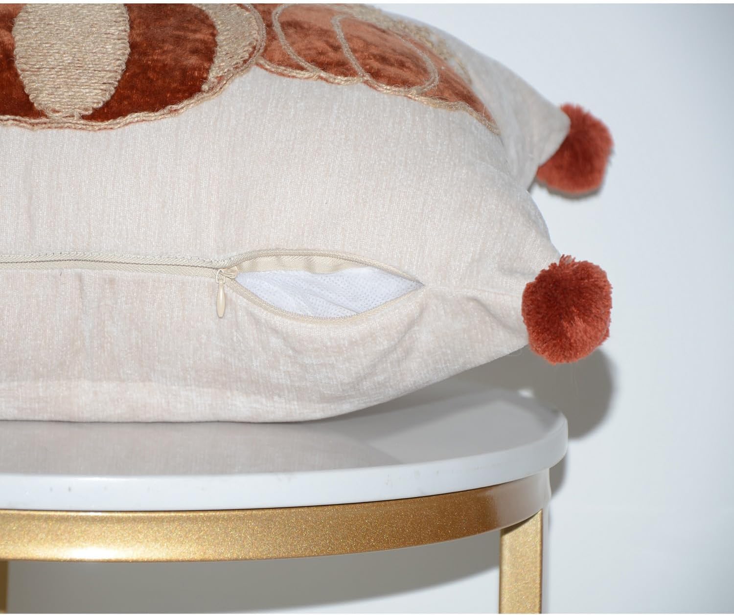 Hahadidi Fundas de almohada lumbar de otoño, fundas de almohada bordadas de calabaza, fundas de almohada decorativas de otoño de cosecha de Acción