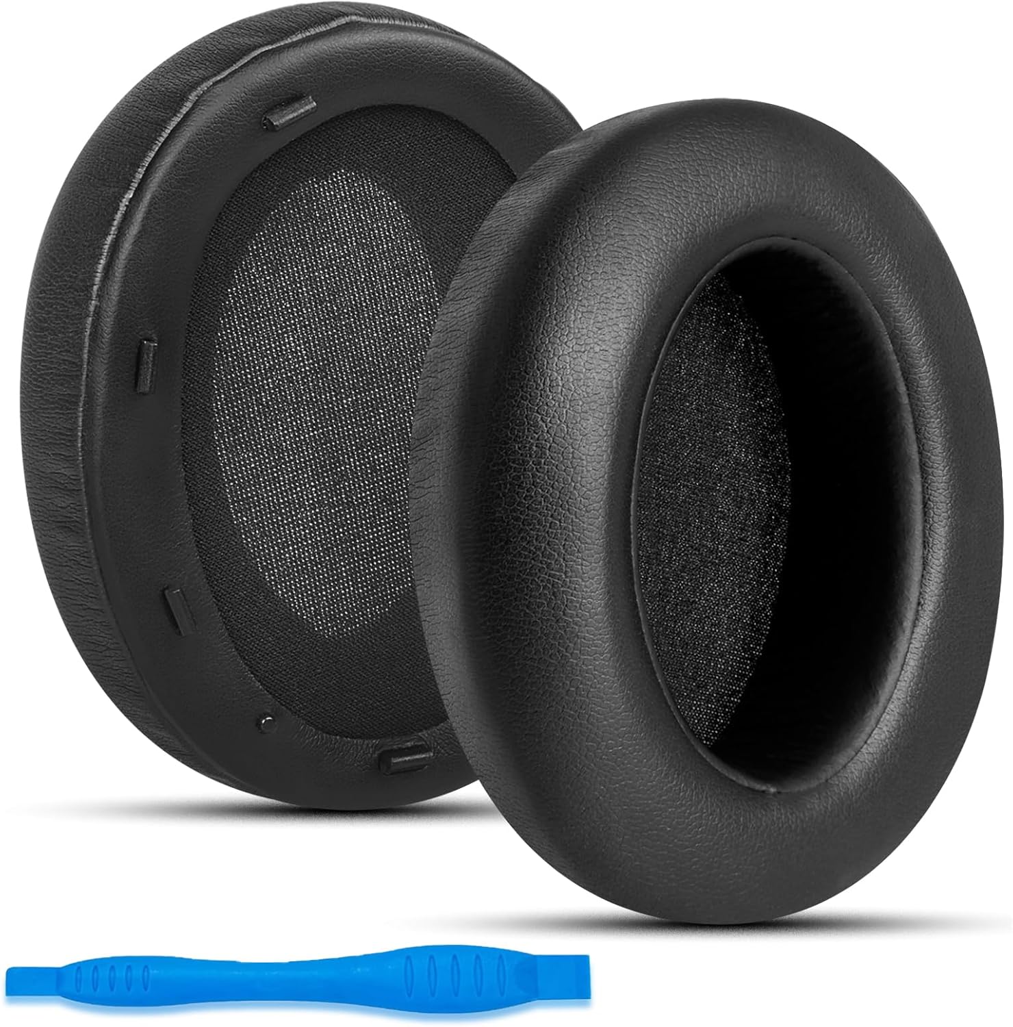 Gvoears Almohadillas de repuesto para auriculares Sony WH-XB910N, almohadillas de repuesto, espuma viscoelástica premium, cuero suave y duradero
