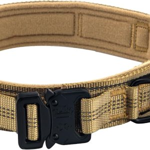 Collar táctico para perro, collar ajustable de entrenamiento militar con mango suave, correas de nailon reflectantes, hebilla de metal resistente Collar táctico para perro, collar ajustable de entrenamiento militar con mango suave, correas de nailon reflectantes, hebilla de metal resistente