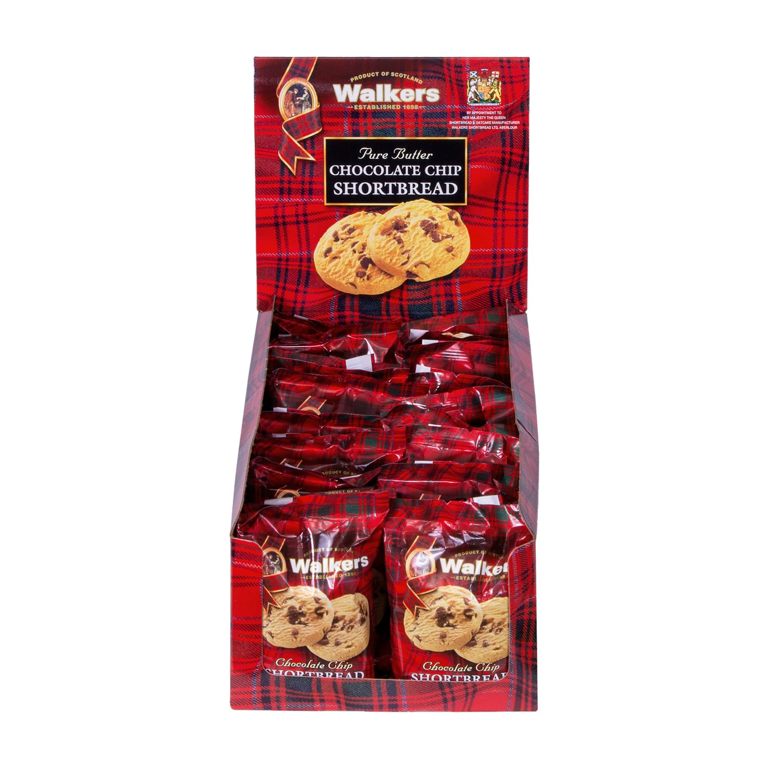 Walker – Paquetes personalizados de galletas en forma de dedos Shortbread, 20 unidades