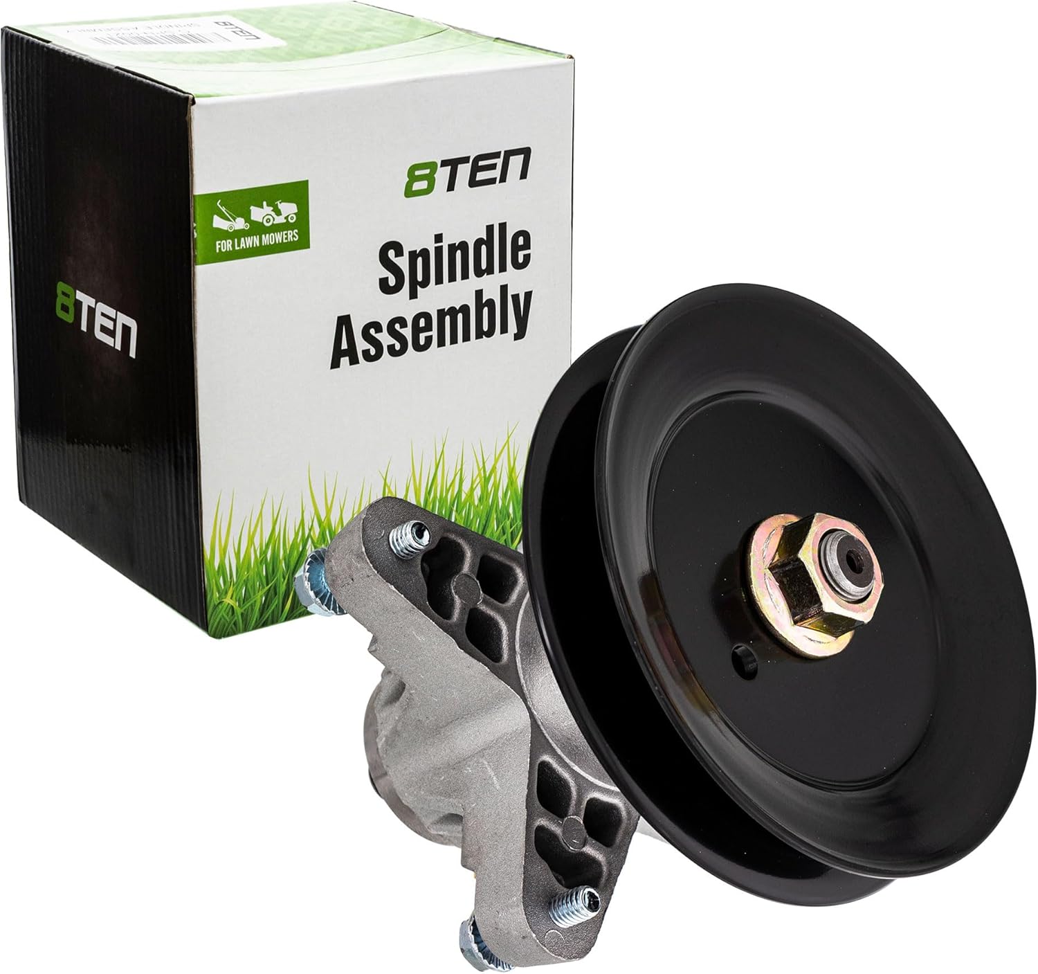 8TEN Kit de correa de husillo de hoja de cubierta para Cub Cadet i1050 Troy Bilt Horse Craftsman LT-5000 50 pulgadas 918-04125 942-04053C