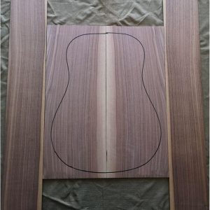 1 juego de parte trasera y lateral de guitarra, panel de guitarra de 41 pulgadas, material de fabricación de guitarra, kit de guitarra de bricolaje 1 juego de parte trasera y lateral de guitarra, panel de guitarra de 41 pulgadas, material de fabricación de guitarra, kit de guitarra de bricolaje