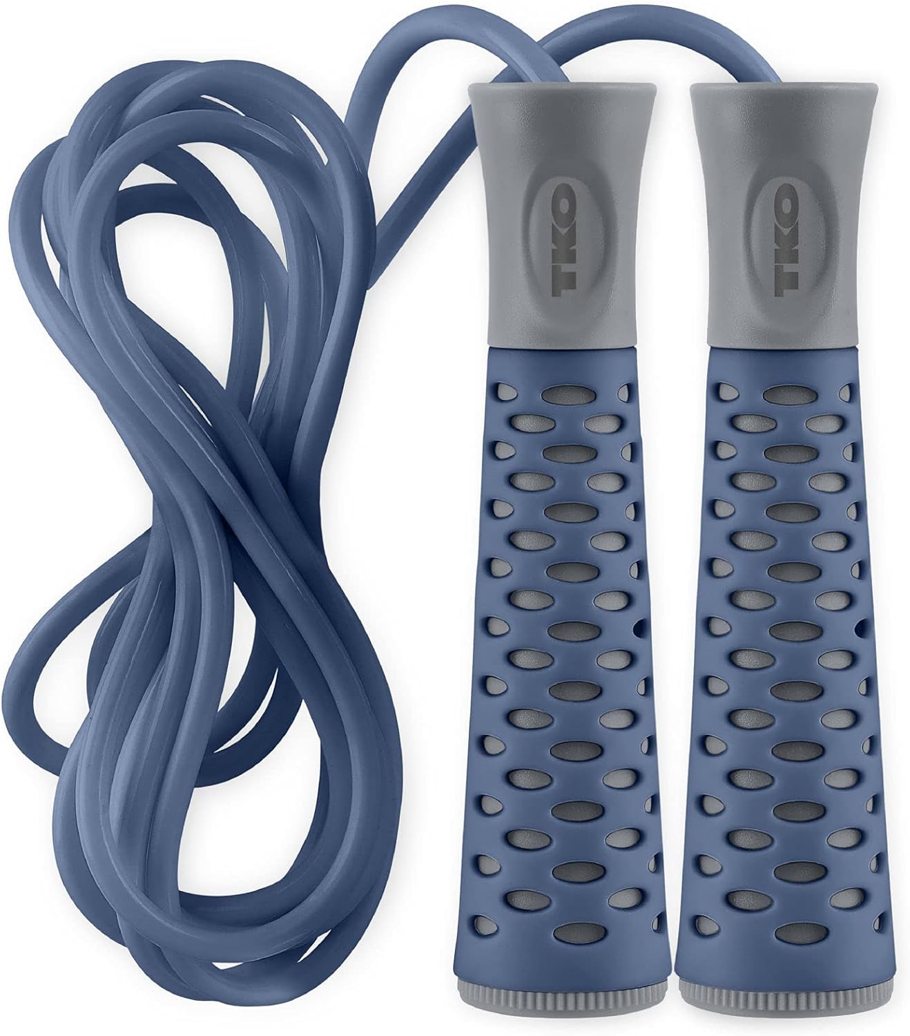 TKO Tonal Adjustable 9-Foot-Long Jump Rope with Non-Slip Handles  Lightweight Jump Rope for Boxing, Cardio Exercise and General Fitness Workouts
