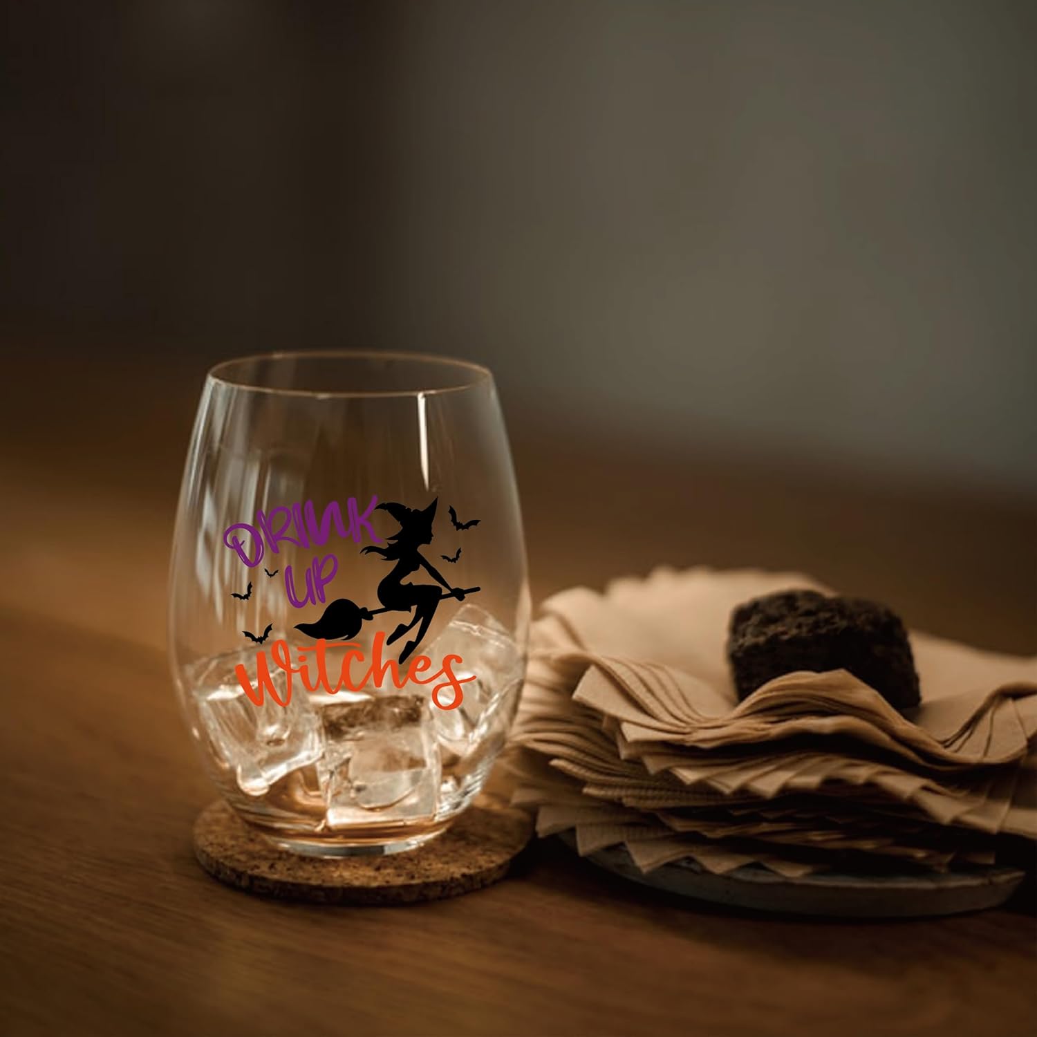 Divertida copa de vino de brujas, copa de vino divertida de Halloween, regalo divertido de Halloween para él, ella, mamá, esposa, jefe, hermana,