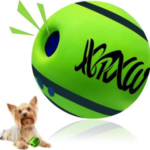 XXRXW Pelota de risita pequeña de 2.75 pulgadas para perros, suministros interactivos chirriantes para mascotas, juguetes divertidos para XXRXW Pelota de risita pequeña de 2.75 pulgadas para perros, suministros interactivos chirriantes para mascotas, juguetes divertidos para