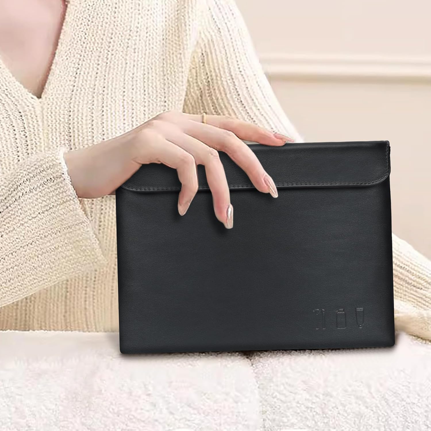Travel Makeup Bag, cosmetic travel bag Large Capacity Leather Cosmetic Bags for Women,Waterproof Portable Pouch Bag Make up Organizer