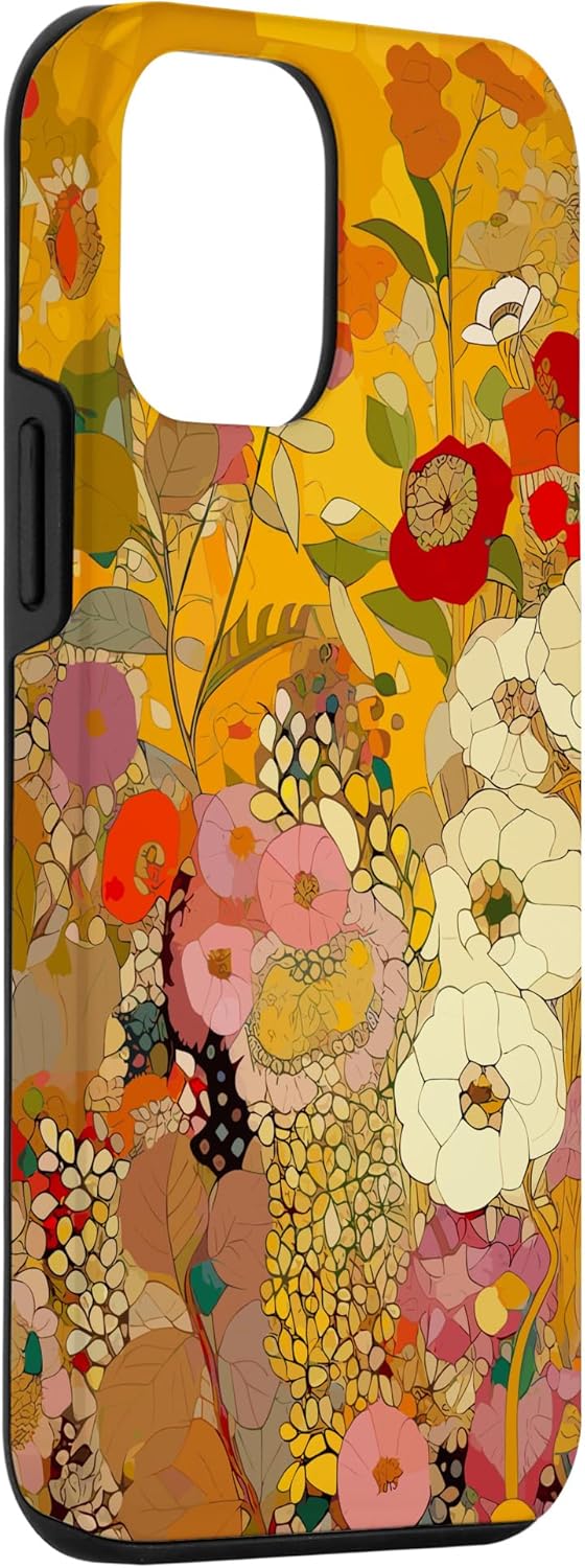 iPhone 12 mini Art Nouveau Flores, Jardín y Naturaleza Floral Art Case