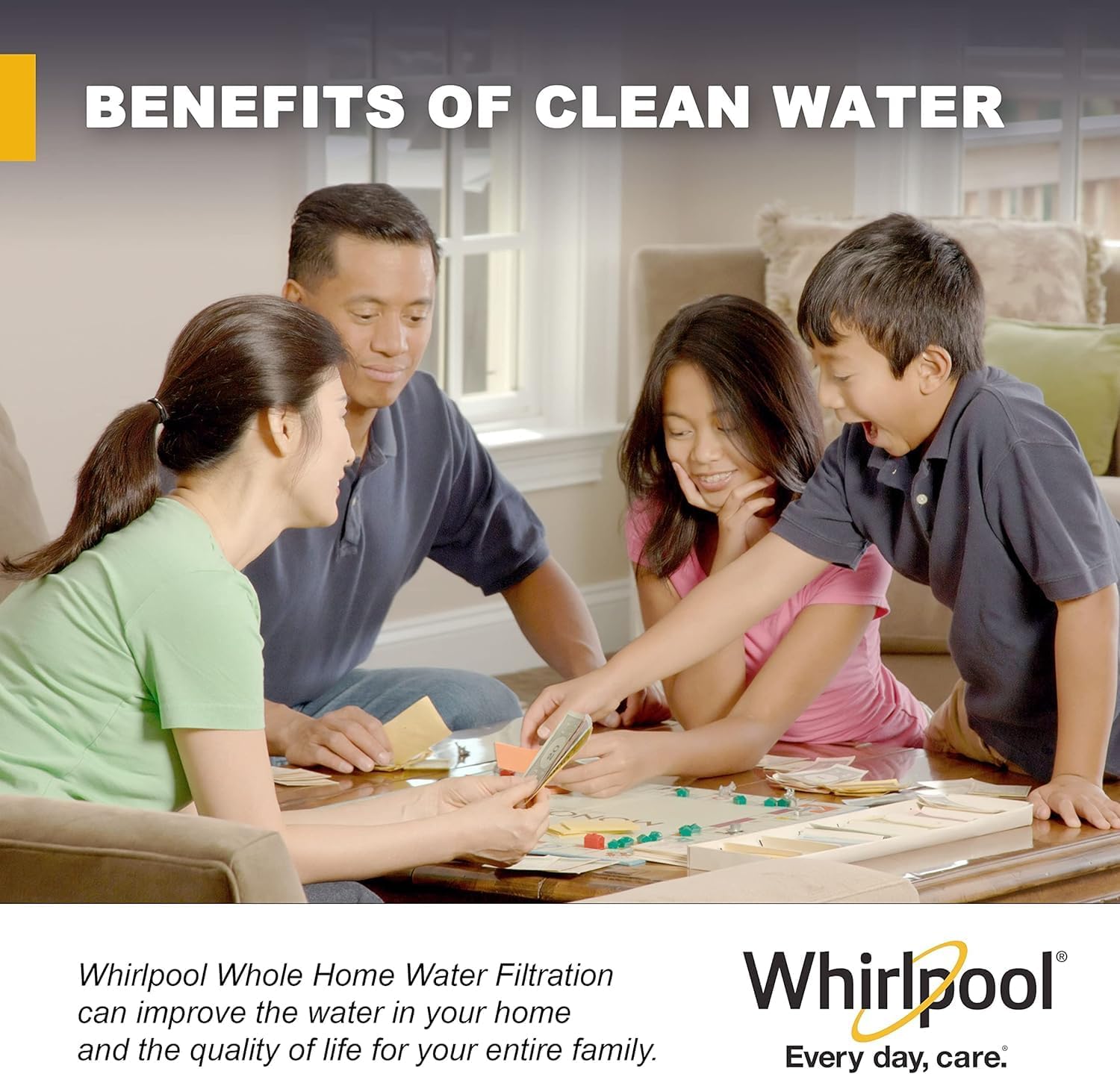 Whirlpool Filtros de agua plisados para toda la casa WHKF-WHPL, caja completa de 24 filtros, filtración de 30 micrones con certificación NSF que
