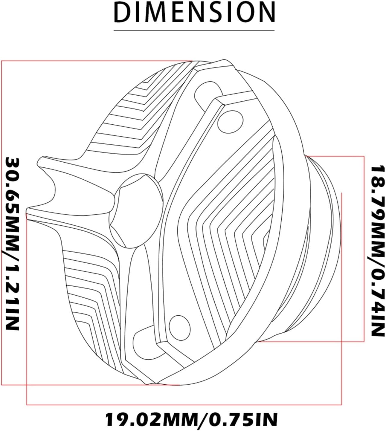 Protector de tapa para Yamaha FZ 07 FZ-07 2015-2016 Accesorios de motocicleta Aluminio Motor Drenaje de aceite Tapón de tuerca de sumidero Tapón