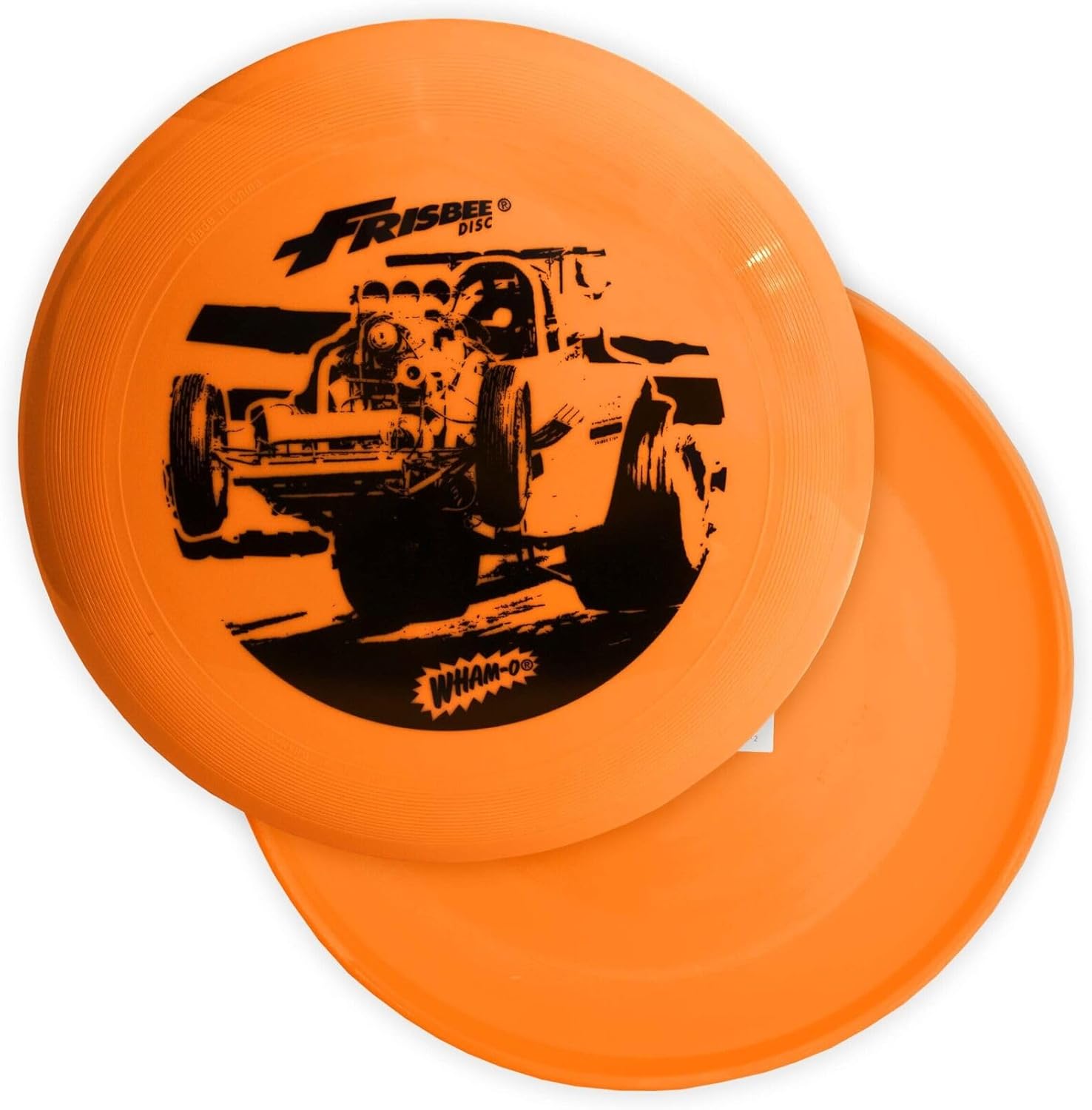 Wham-O Frisbee Super Flyer, 180 Grams Sport Disc for Beach, Backyard, Lawn, Park, Camping and More – Great for All Ages (Orange)