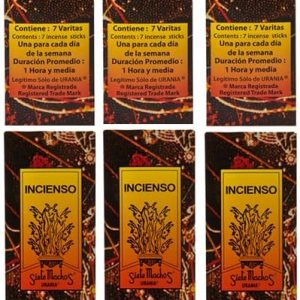 Incienso – Incienso Siete Machos (paquete de 6 de 7 varitas de incienso) Incienso – Incienso Siete Machos (paquete de 6 de 7 varitas de incienso)