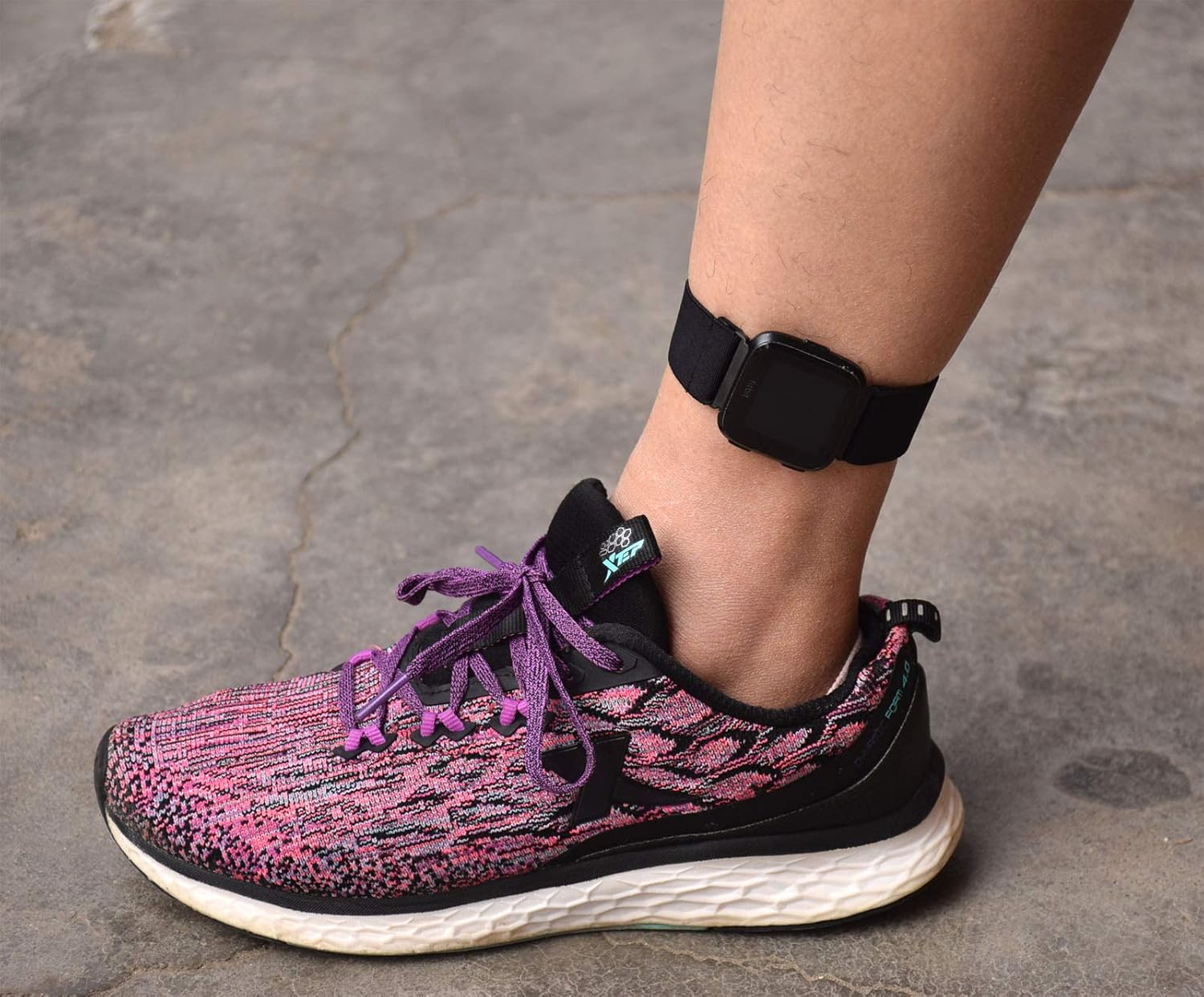 Brazalete elástico ajustable o banda de tobillo para reloj inteligente compatible con Fitbit Versa 2BlazeVersaVersa LiteVersa Edición Especial,