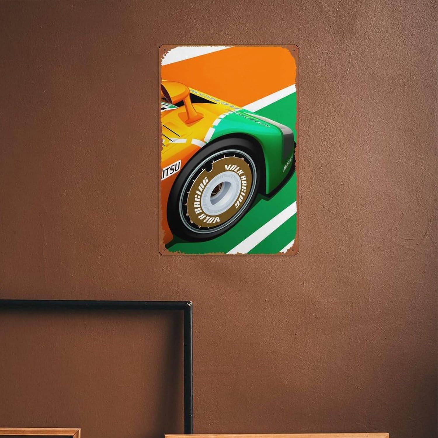 Mazda 787B Race Car 24h Cafe Bar Home Wall Art Decor Poster Retro Vintage Metal Tin Sign 8×12 pulgadas