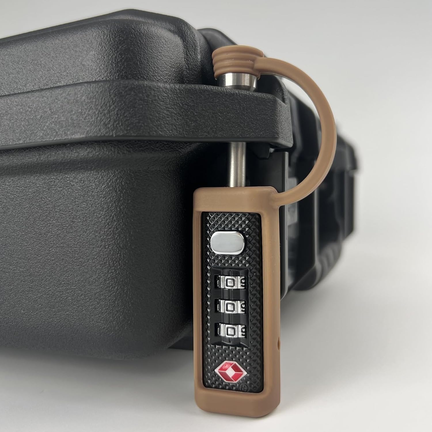 Estuche de viaje aprobado por la TSA para armas de fuego, cerraduras para pistola rígidas, cerraduras de estuche de transporte, candados a prueba de