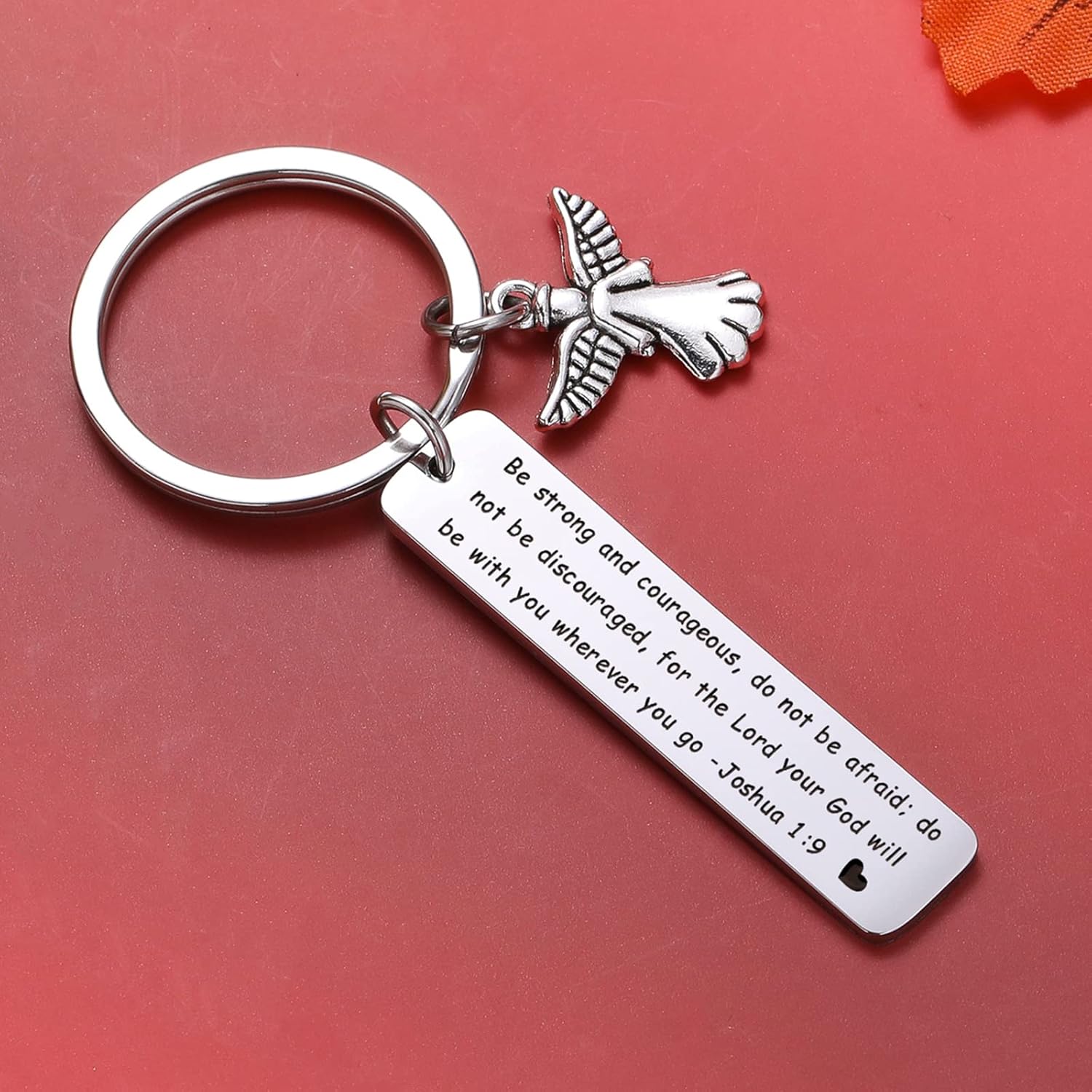 ZQEOU Joshua Llavero de pulsera para mujer, llavero de cumpleaños, regalo de padrino, hermana