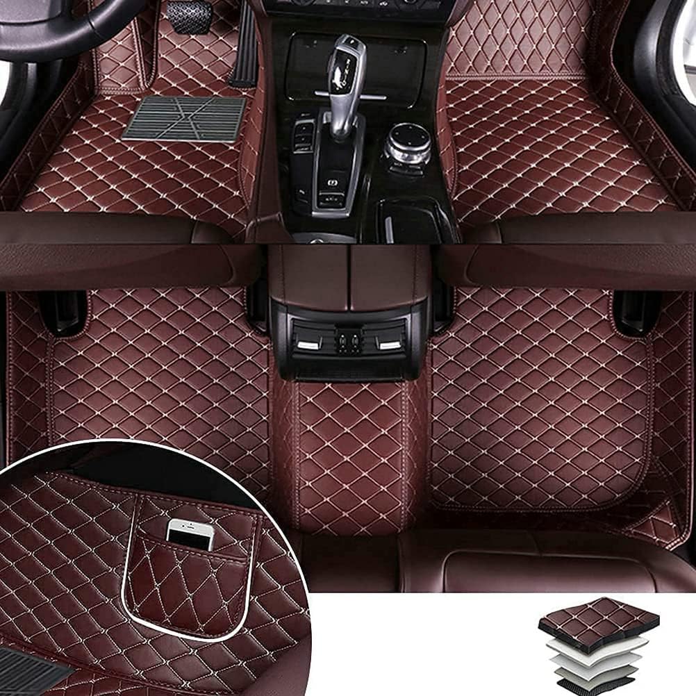 Tapetes personalizados para el 95 % de los sedán, SUV deportivos, protección para todo tipo de clima, de cuero, impermeables, para el automóvil