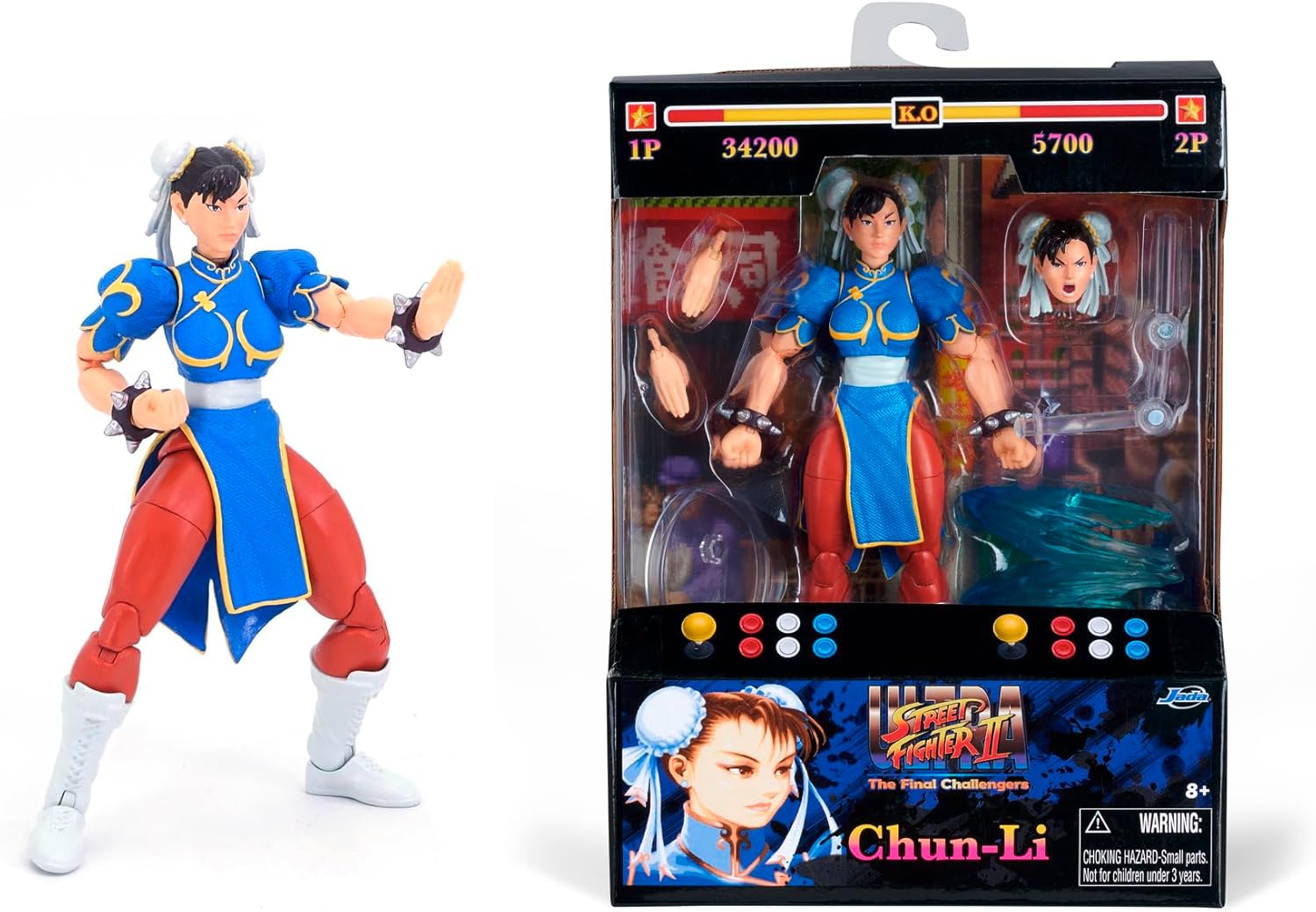 Chun-LI Street Fighter – Figura de coleccionista de lujo de 6 pulgadas