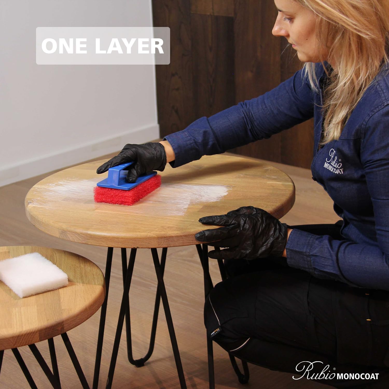 Rubio Monocoat Oil Plus 2C, 44 onzas, caoba