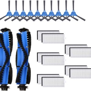 Paquete de 22 piezas de repuesto compatibles con Eufy RoboVac 11S, RoboVac 30, RoboVac 30C, RoboVac 15C, RoboVac 12, RoboVac 35C, accesorios Paquete de 22 piezas de repuesto compatibles con Eufy RoboVac 11S, RoboVac 30, RoboVac 30C, RoboVac 15C, RoboVac 12, RoboVac 35C, accesorios