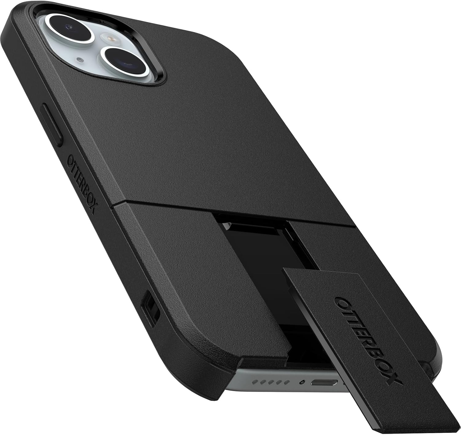 OtterBox Funda para iPhone 15 (solamente) UniVERSE Series – NEGRO (se envía en bolsa de plástico)