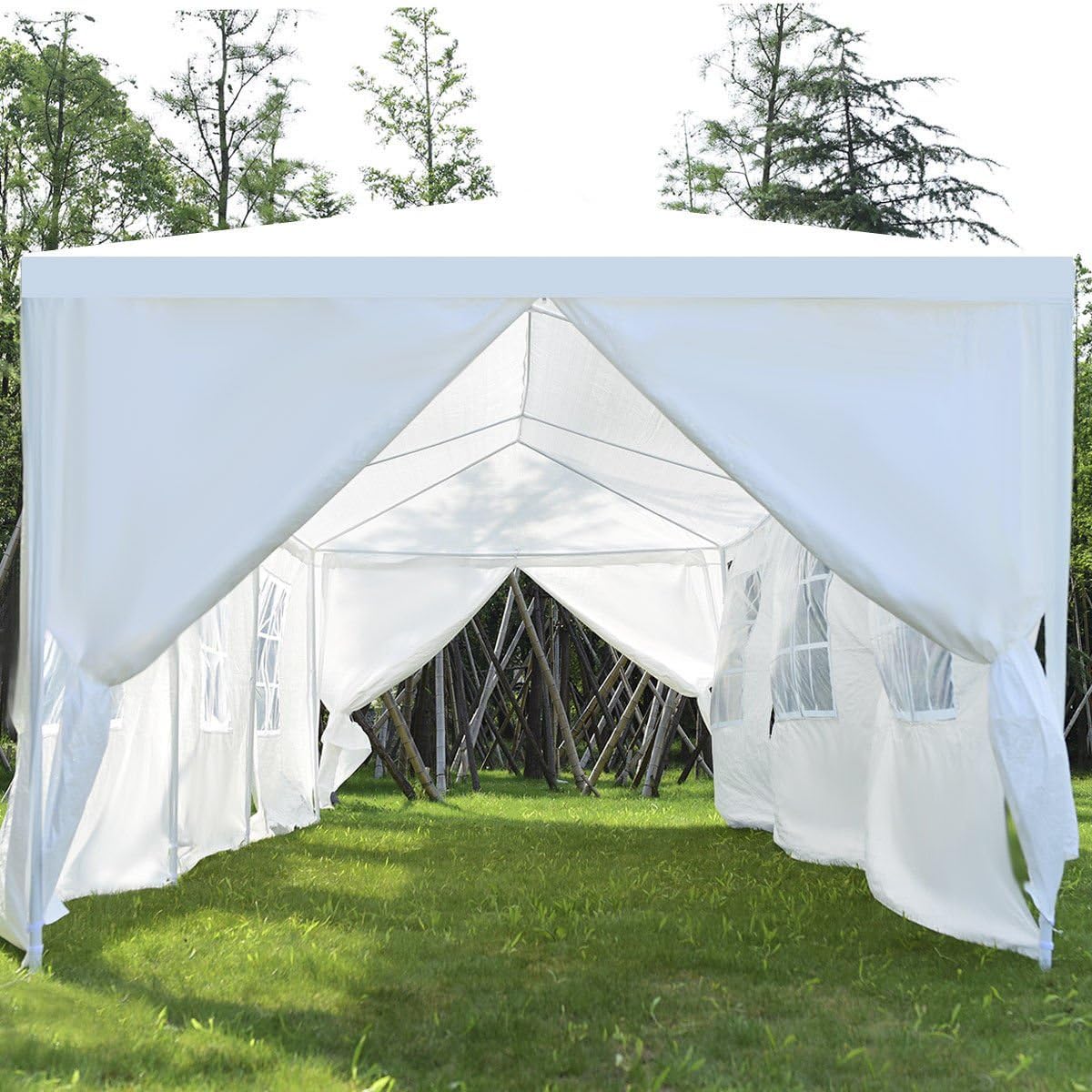 10’x30′ Canopy Fiesta Boda Tienda al aire libre Pesado Gazebo Eventos
