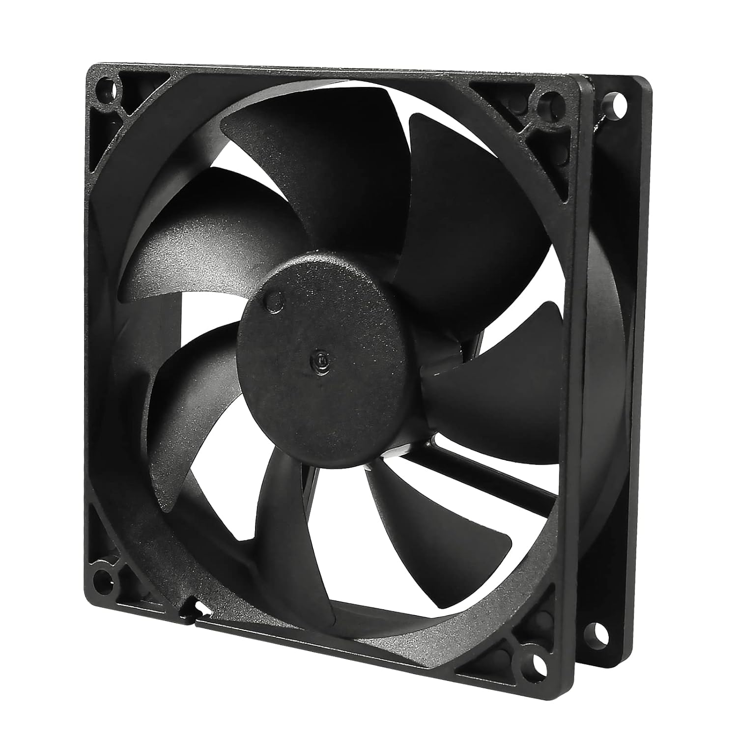 Ventilador de computadora 9225 de 12 V, 3.622 x 3.622 x 0.984 in, sin escobillas, ventilador de flujo de aire grande para enfriar, carcasa de