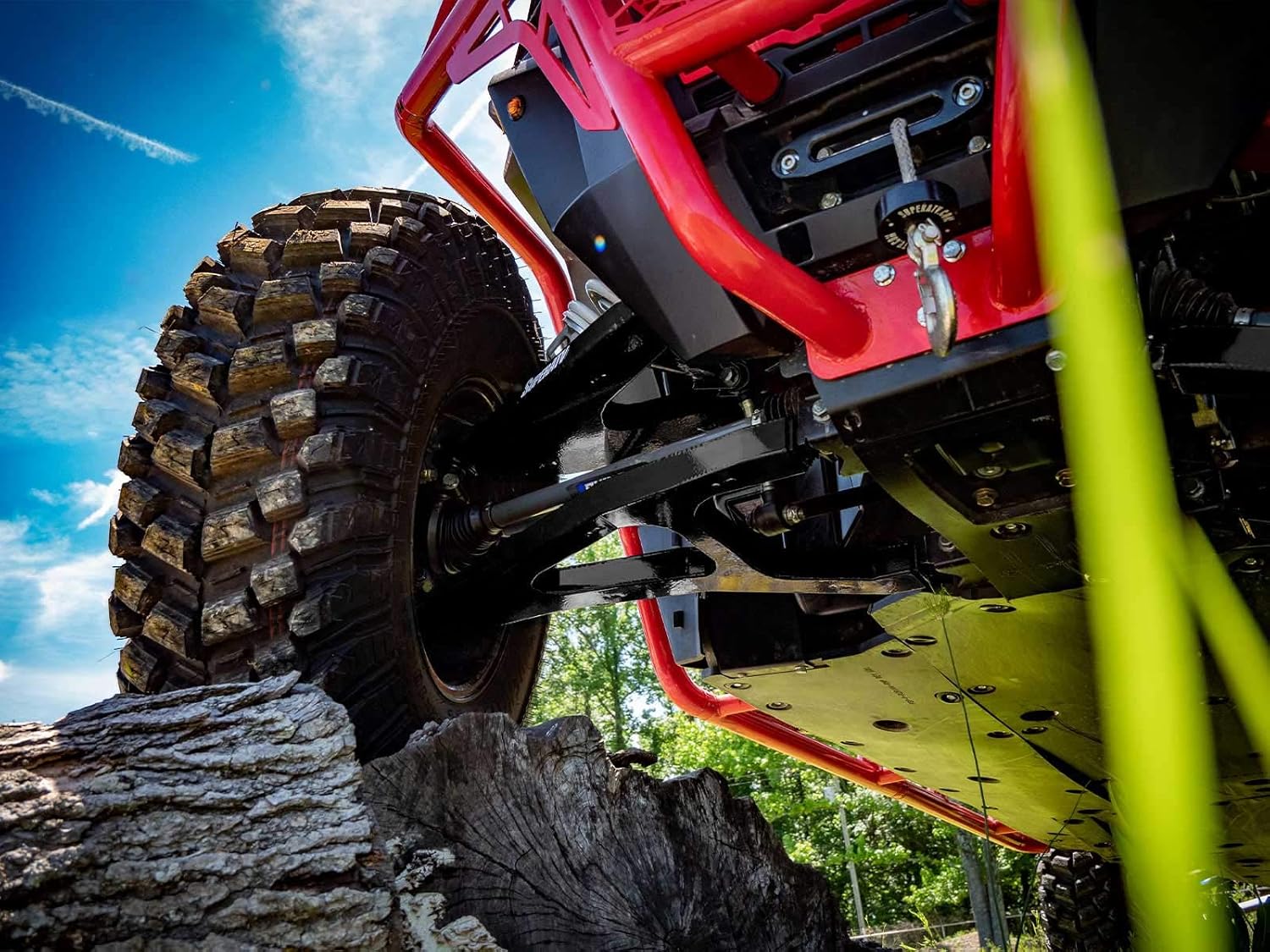 SuperATV Brazos A en caja para Polaris RZR XP 1000  XP 4 1000 (2014+) – Negro